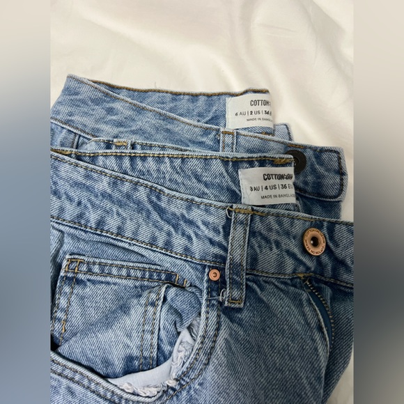 2 cotton on denim jeans - Picture 2 of 2